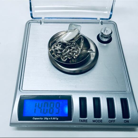 Sterling Silver Heart Tag Bracelet - Picture 11 of 11